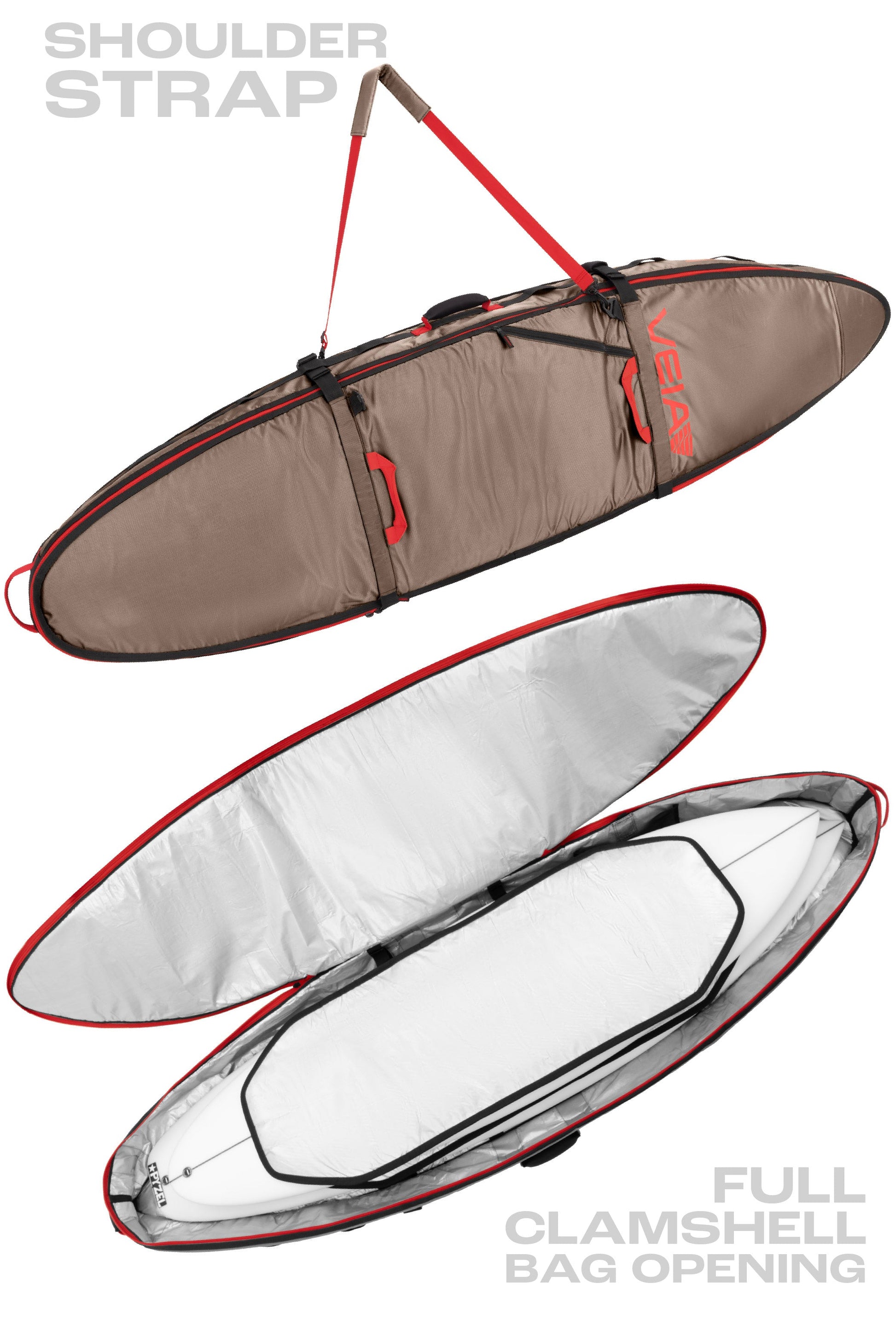John John Florence 3/2 Convertible Travel Bag - Coyote