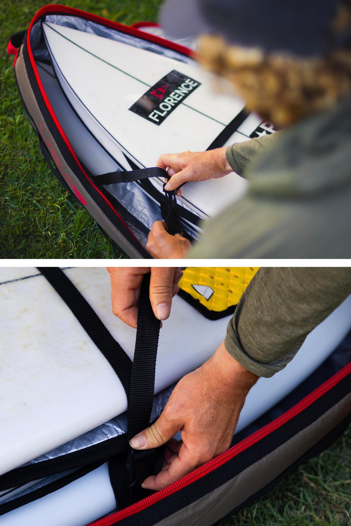 John John Florence 3/2 Convertible Travel Bag - Coyote