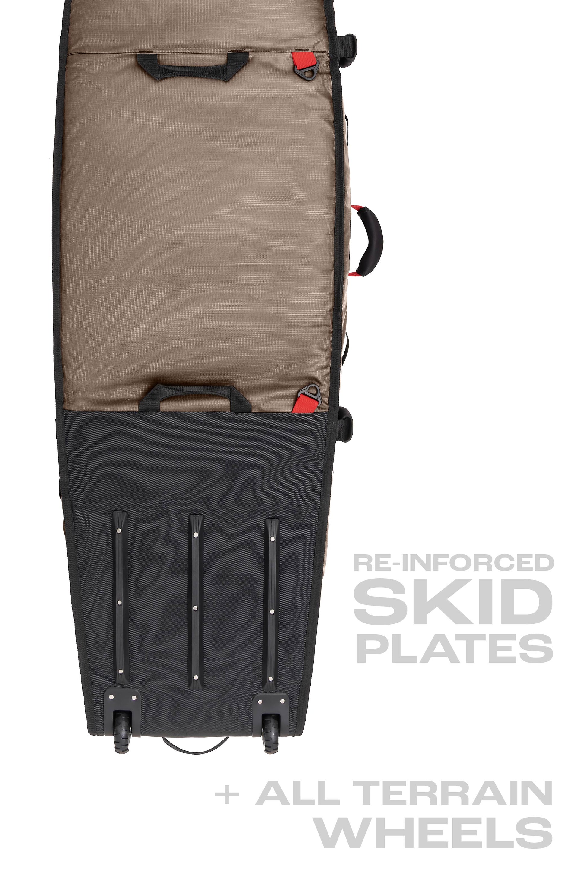 Wheeled JJF 4 Board Travel Bag - Coyote