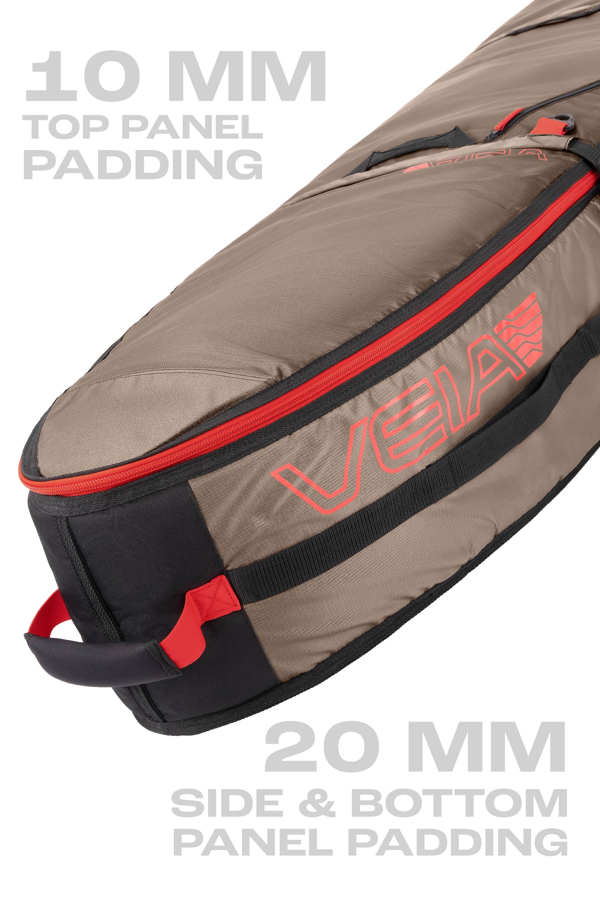 Wheeled JJF 4 Board Travel Bag - Coyote