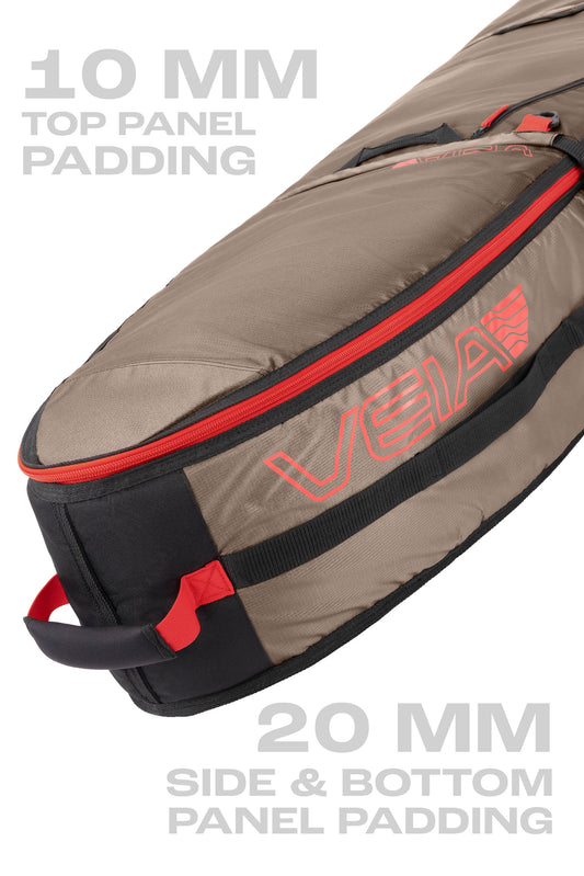 Wheeled JJF 4 Board Travel Bag - Coyote