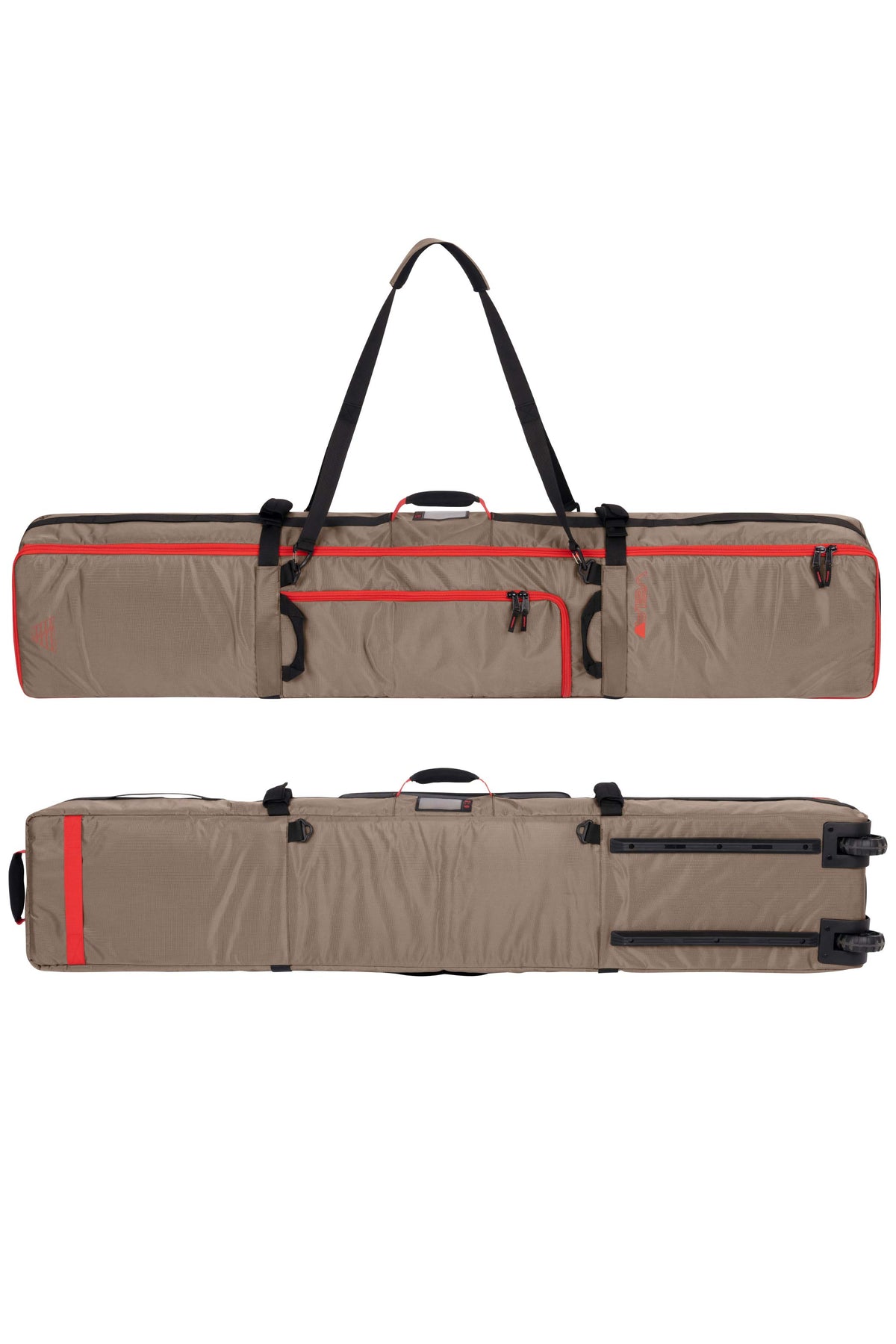 Pro Quadrant Wheeled Snowboard Bag - Coyote